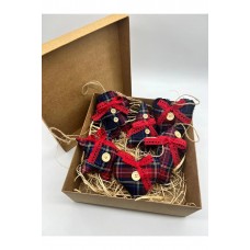 6’lı Hediyelik Yılbaşı Ağacı Süsü Seti